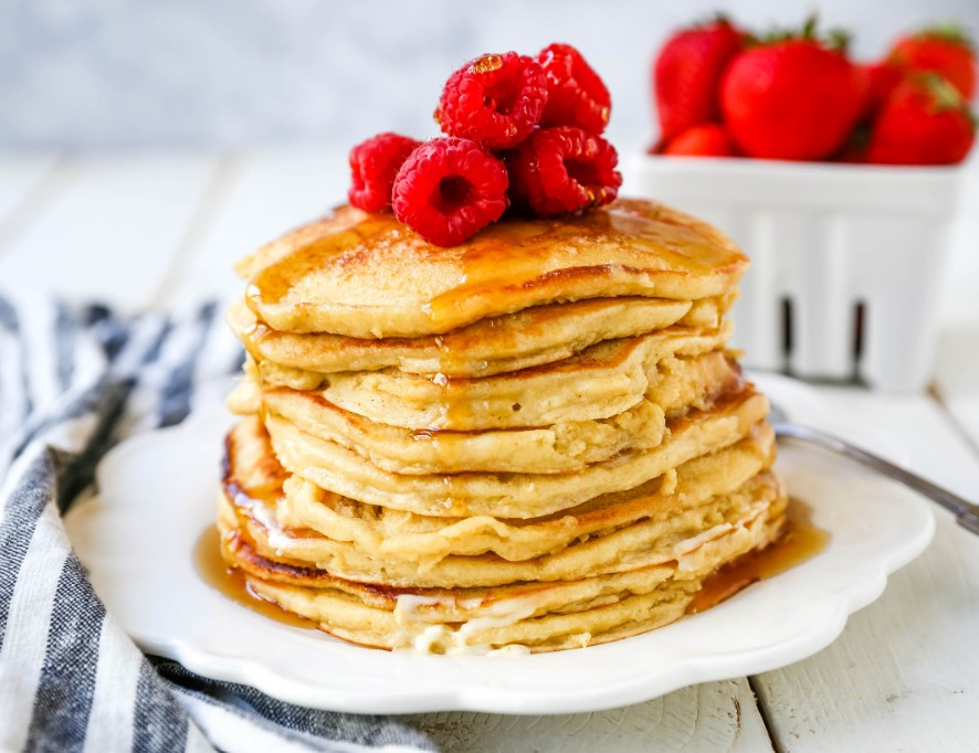 High-Protein Cottage Cheese Pancakes